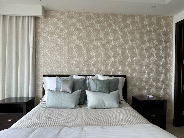 Wallpaper installation project in El Cajon, CA