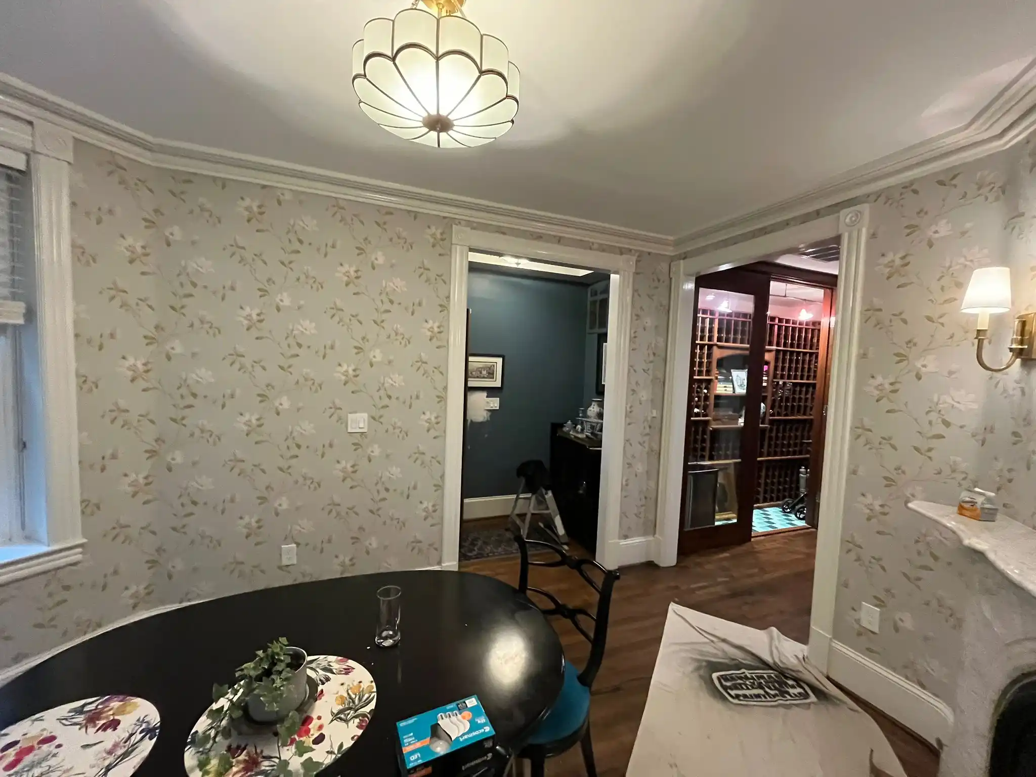 Wallpaper installation project in La Mesa, CA