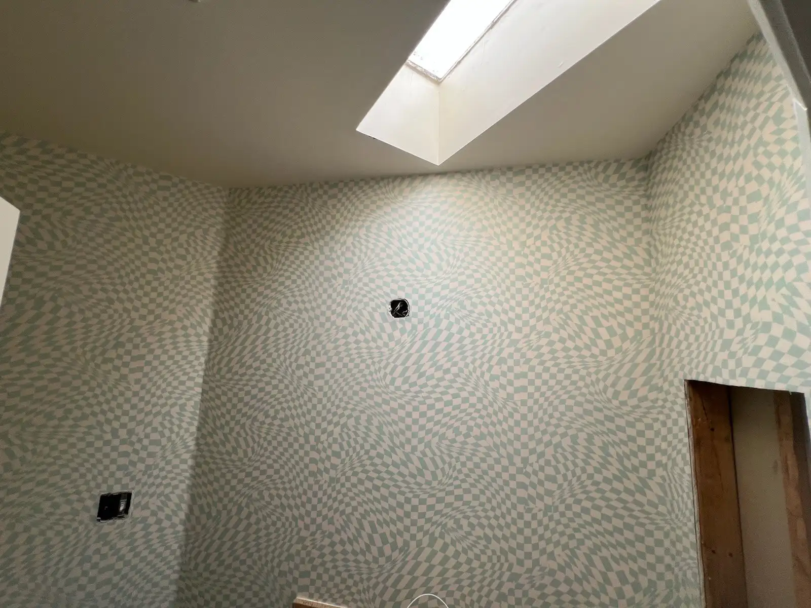Luxury wallpaper installation in San Diego bedroom