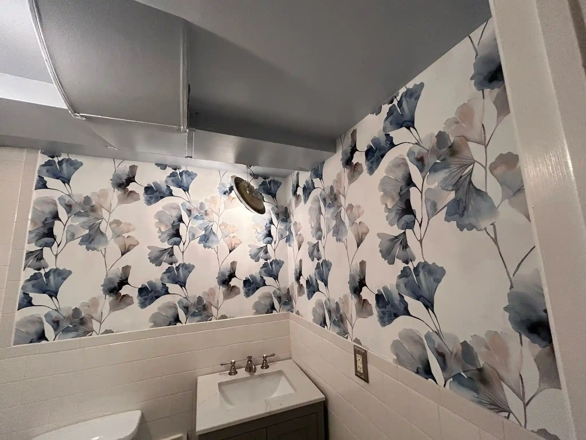 Professional wallpaper removal process in East Village, San Diego